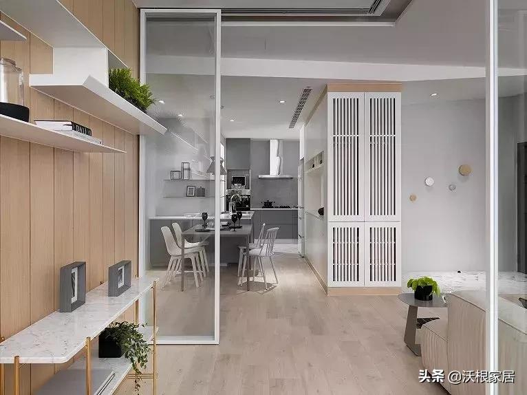 法式原木风家居案例,家居北欧风装修效果图