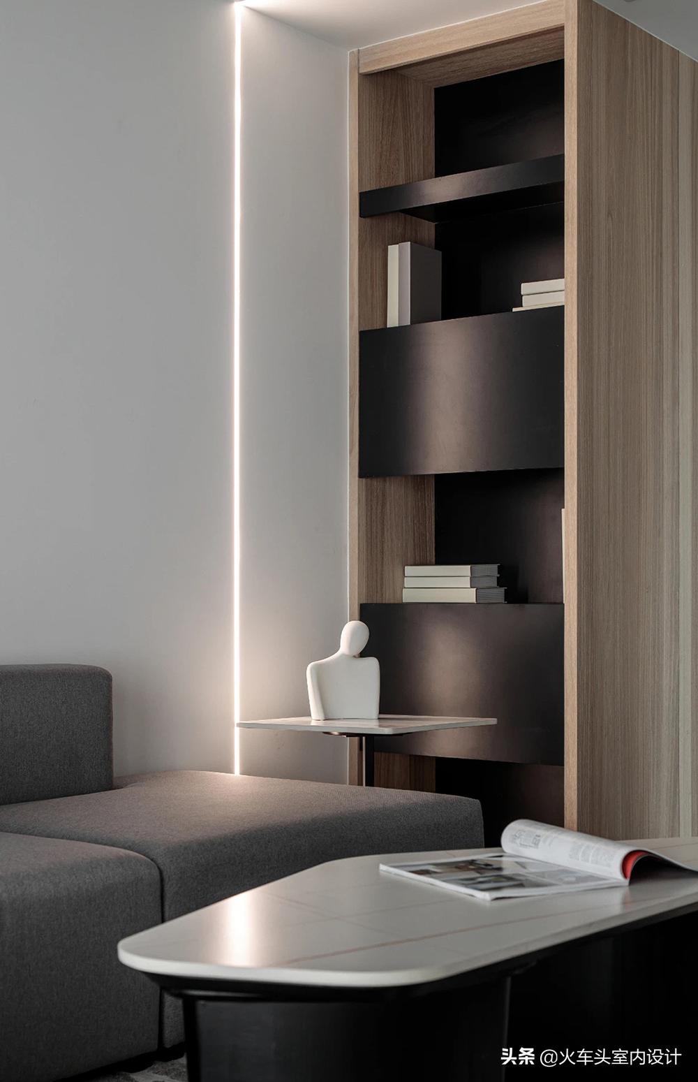 餐边柜设计效果图现代简约高级,简约设计高端制作