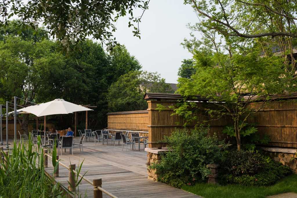 西溪里禅意庭院效果图,西溪湿地新荣记会所