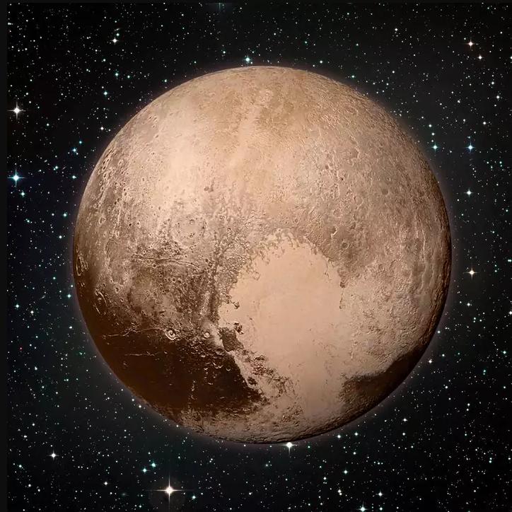 以前九大行星中的冥王星,太阳系八大行星九大行星冥王星