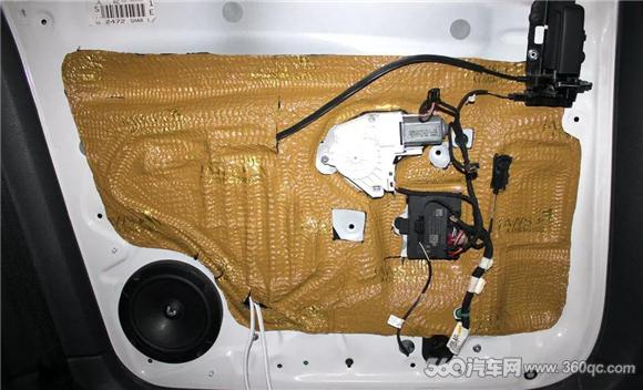 前后声场同型号喇叭,大众夏朗改音响