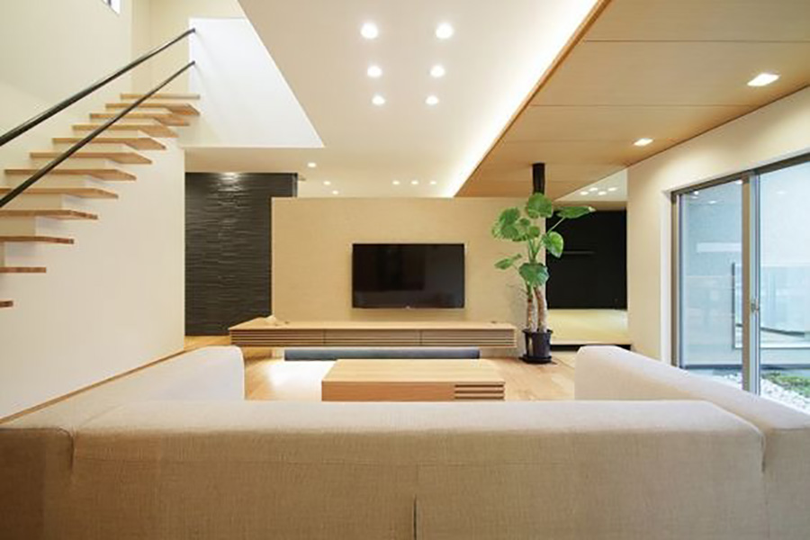 主妇家居的布置,小户型客厅适合台灯落地灯装法