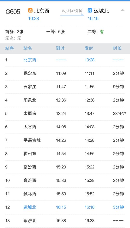 西安途经山西回北京高速,西安经太原到北京