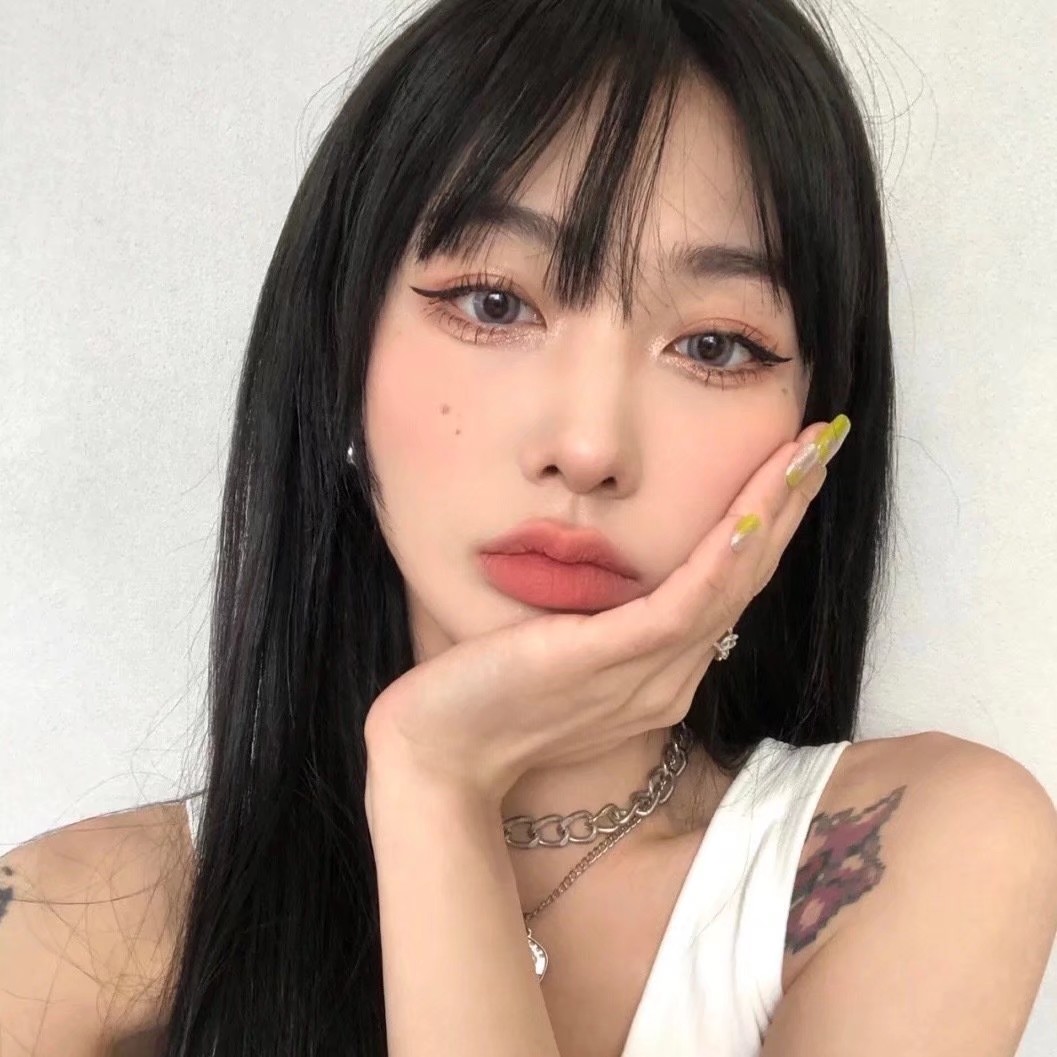 干净御姐高冷女头霸气手绘,干净御姐高冷女头小清新