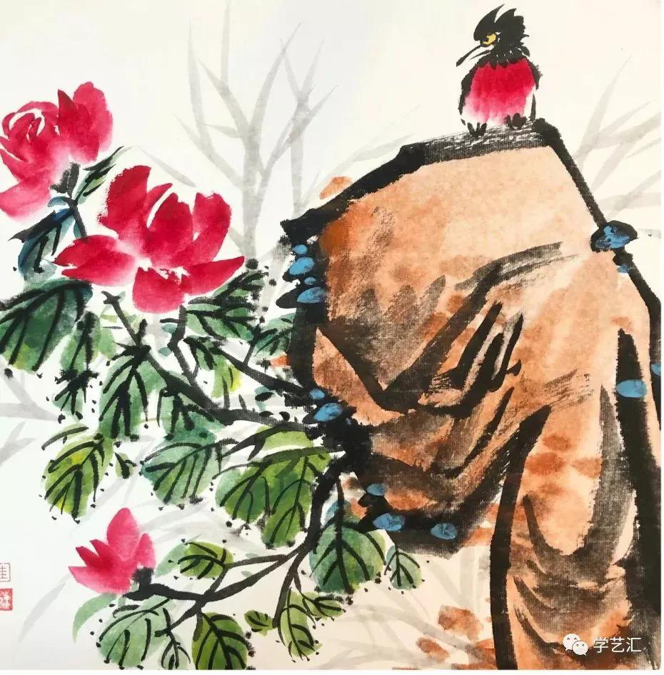 绘画水墨作品大全,水墨画儿童绘画技法新教程