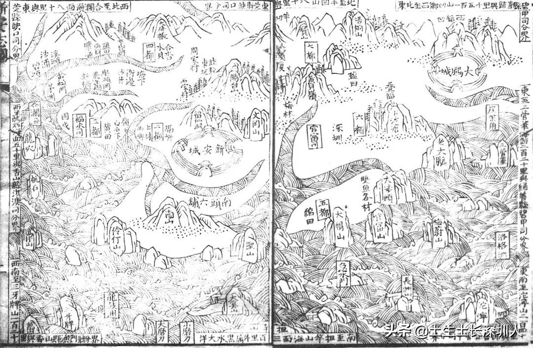 这些深圳老地图，见过一张就算你厉害