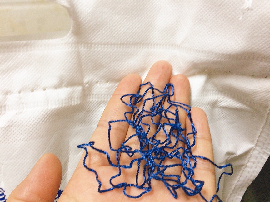 拆米袋把线一拉到底,拆米袋最快的方法