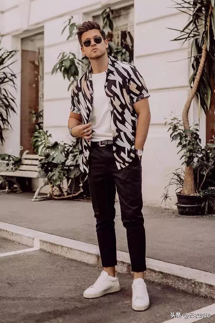 男士时尚简约双扣腰带,腰带男简约潮流时尚