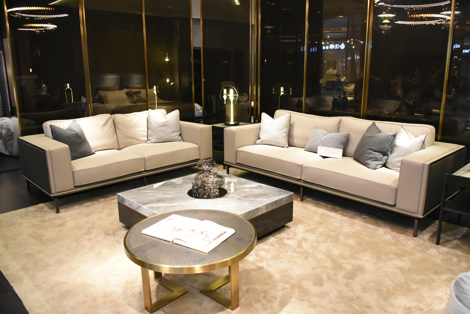 卡缤沙发,卡缤美学家居效果图