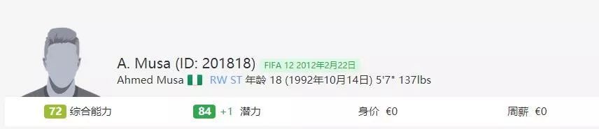 「FIFA20茶话会」盘点那些已泯然众人的“足坛超新星”（二）