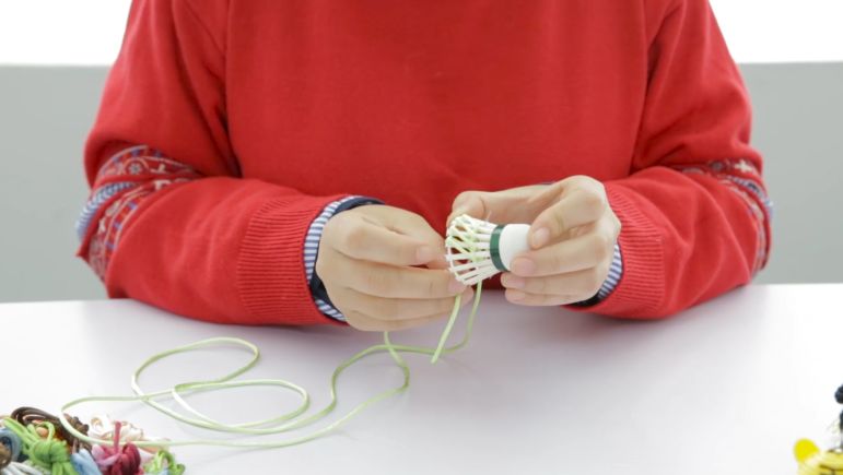 编个羽球挂坠祝福自己吧