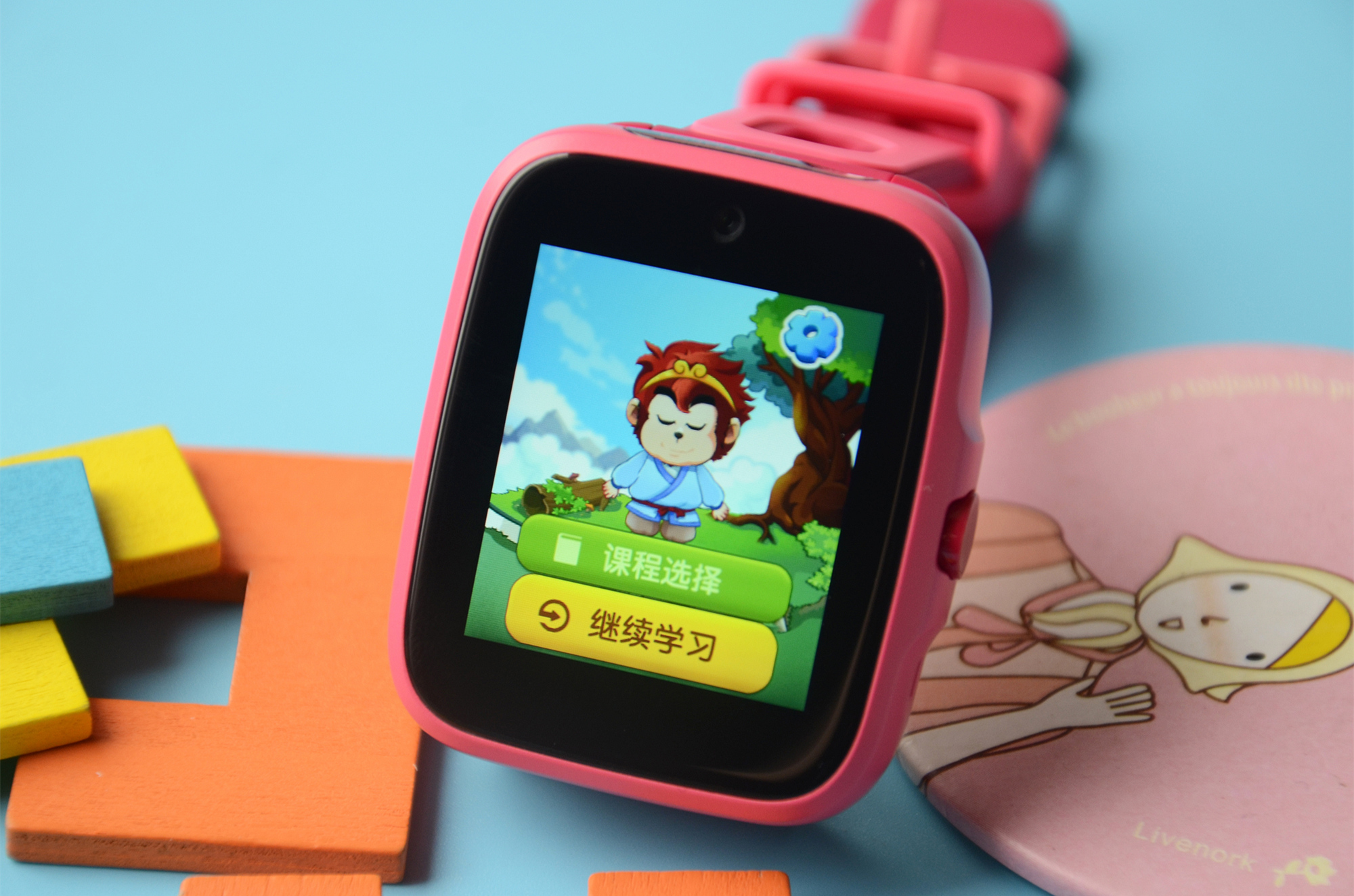 糖猫电话手表k1测评,双摄像头安卓手表