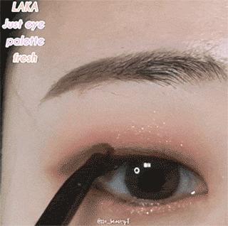 单眼皮如何画眼妆韩国,怎么画眼妆显着眼大又好看单眼皮