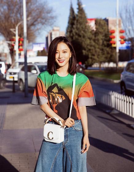 杨幂chloe衣服,杨幂唐嫣elle