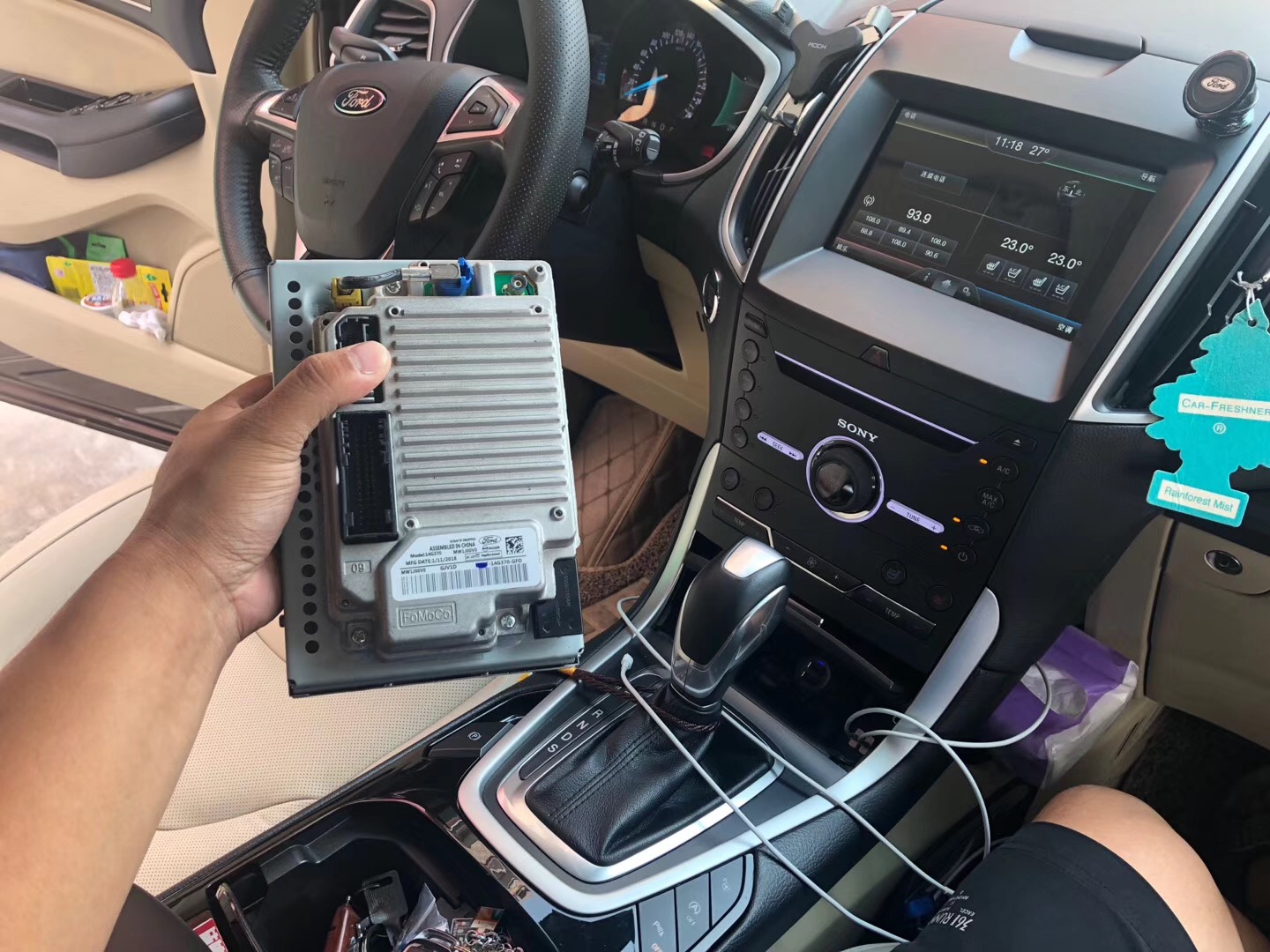 福特锐界sync3系统讲解,福特锐界sync3豪华