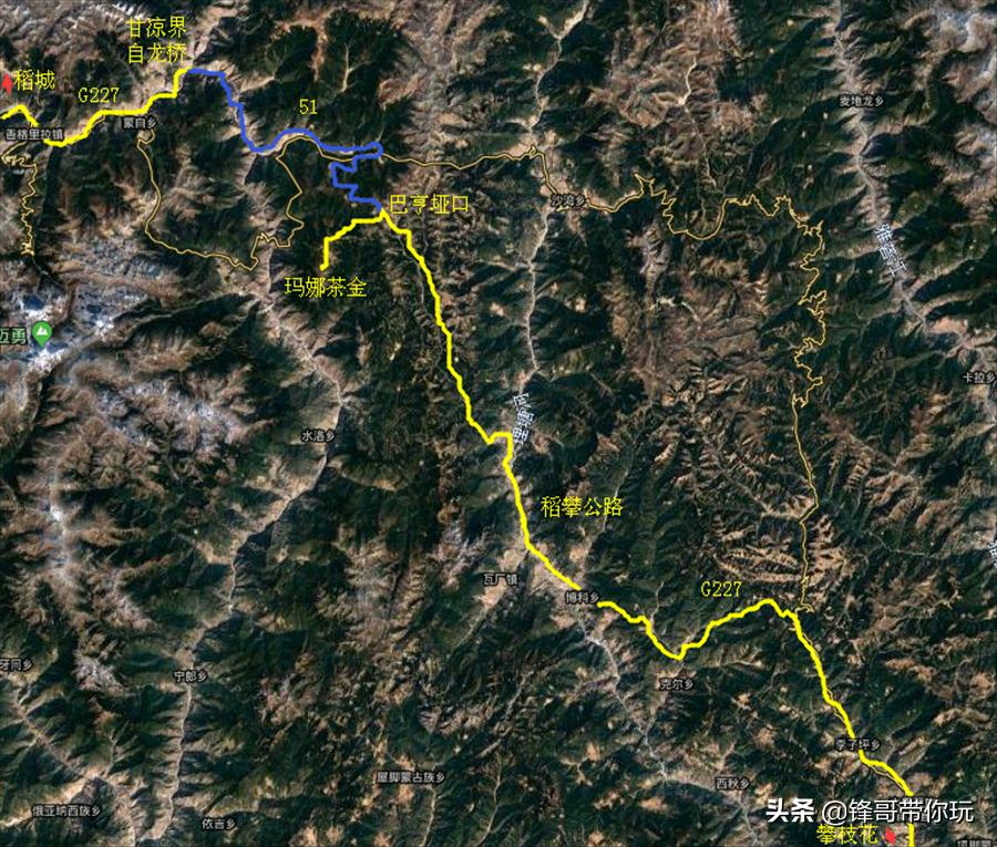 木里至亚丁自驾路线及路况,木里到亚丁自驾游最佳路线