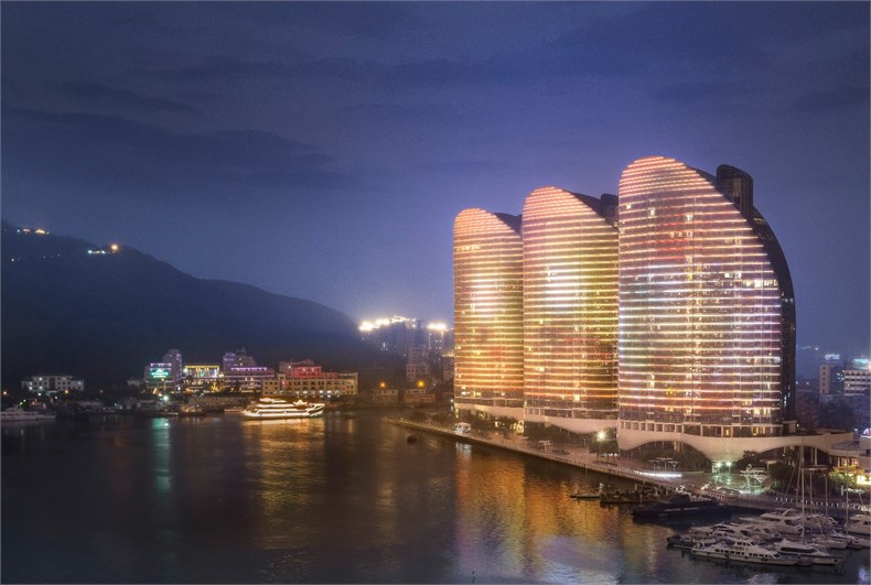 三亚市中心鸿洲天玺空中别墅,三亚鸿洲天玺户型图