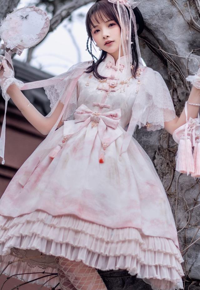 中国风洛丽塔写真,最近流行洛丽塔