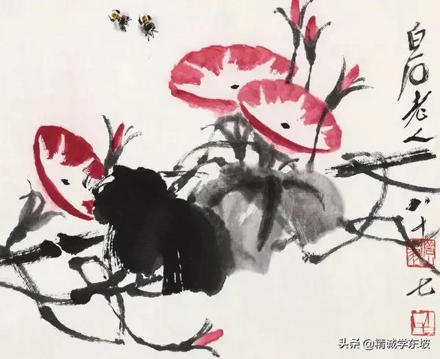 受过蒋介石礼遇、与毛*东泽**有过文墨之交的国画大师齐白石作品赏析