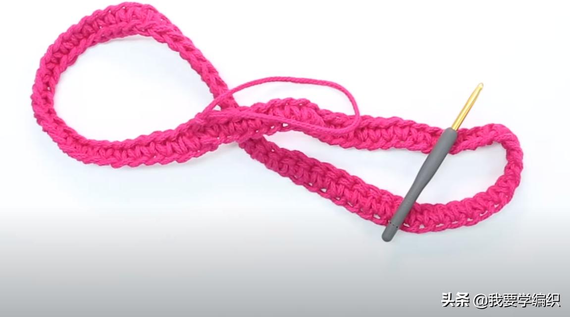 最简单钩编小包包,手工钩织迷你版手提包包编织教程