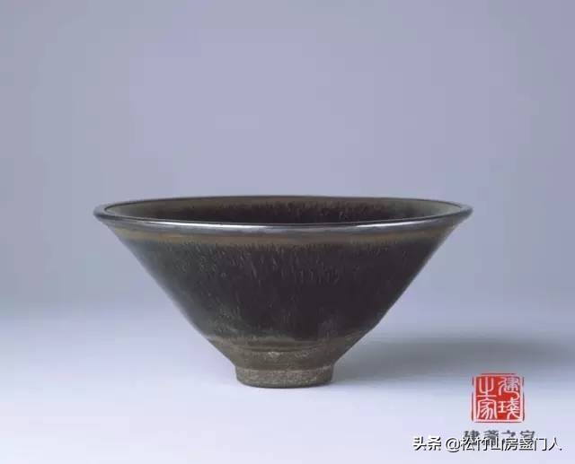 日本收藏的建盏天目曜变,日本国宝级老宋代建盏