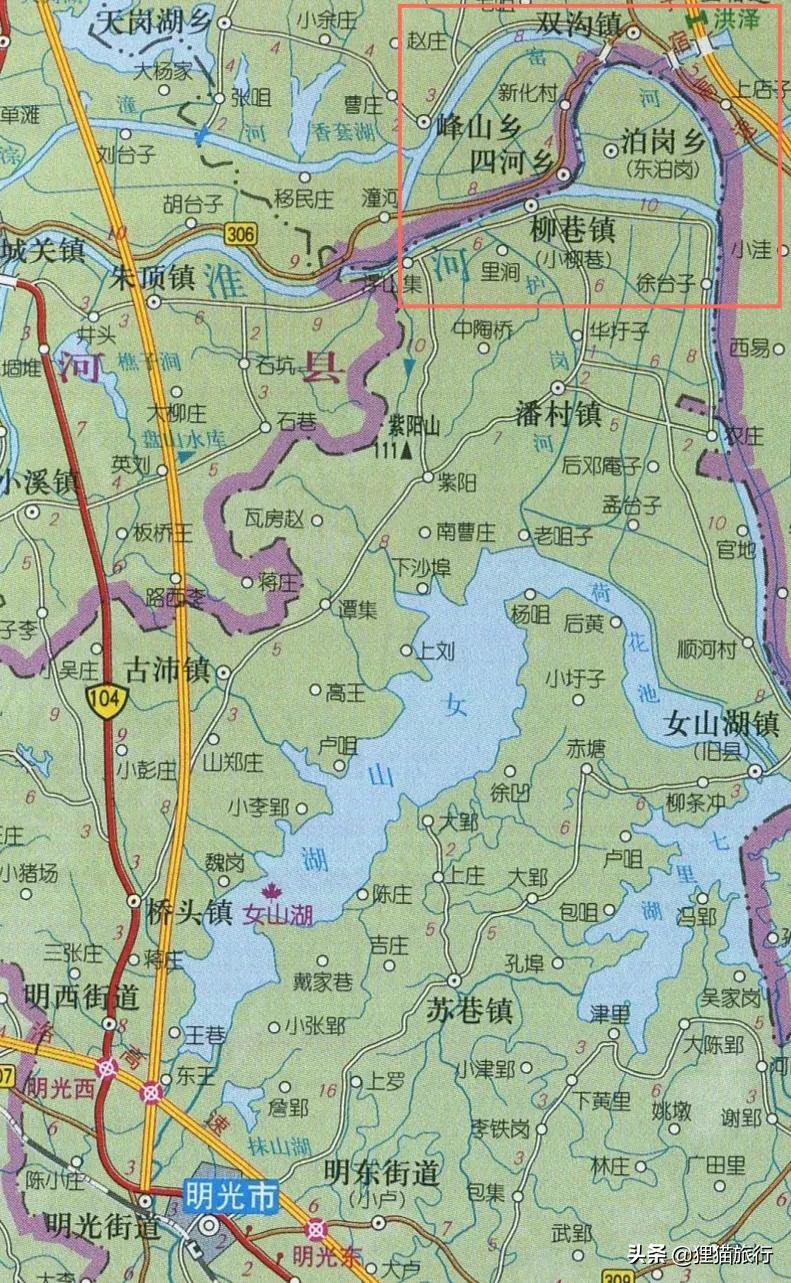 千里淮河第一镇,泊岗是安徽唯一的淮河岛乡吗