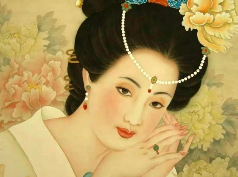 学画中国四大美女杨玉环,香港电影四大美女杨玉环
