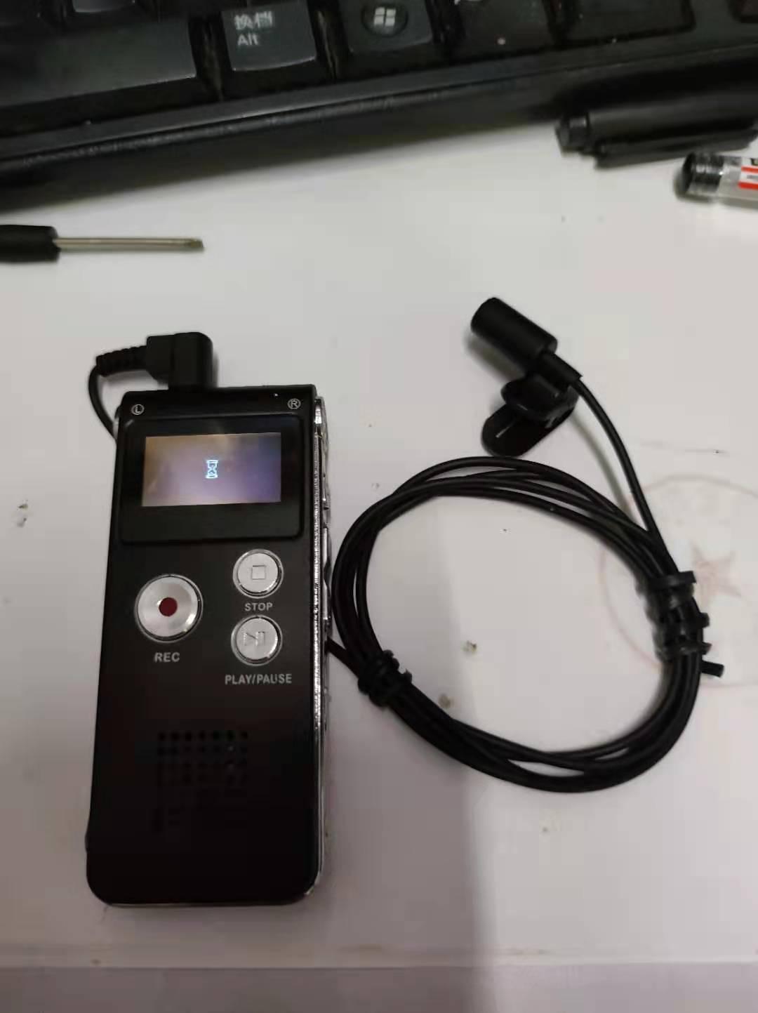 索尼录音笔拆解视频,清华同方录音笔拆解