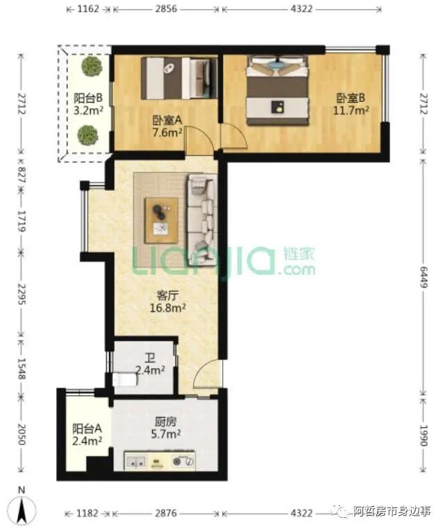 新旧交织的城市界面,富基广场