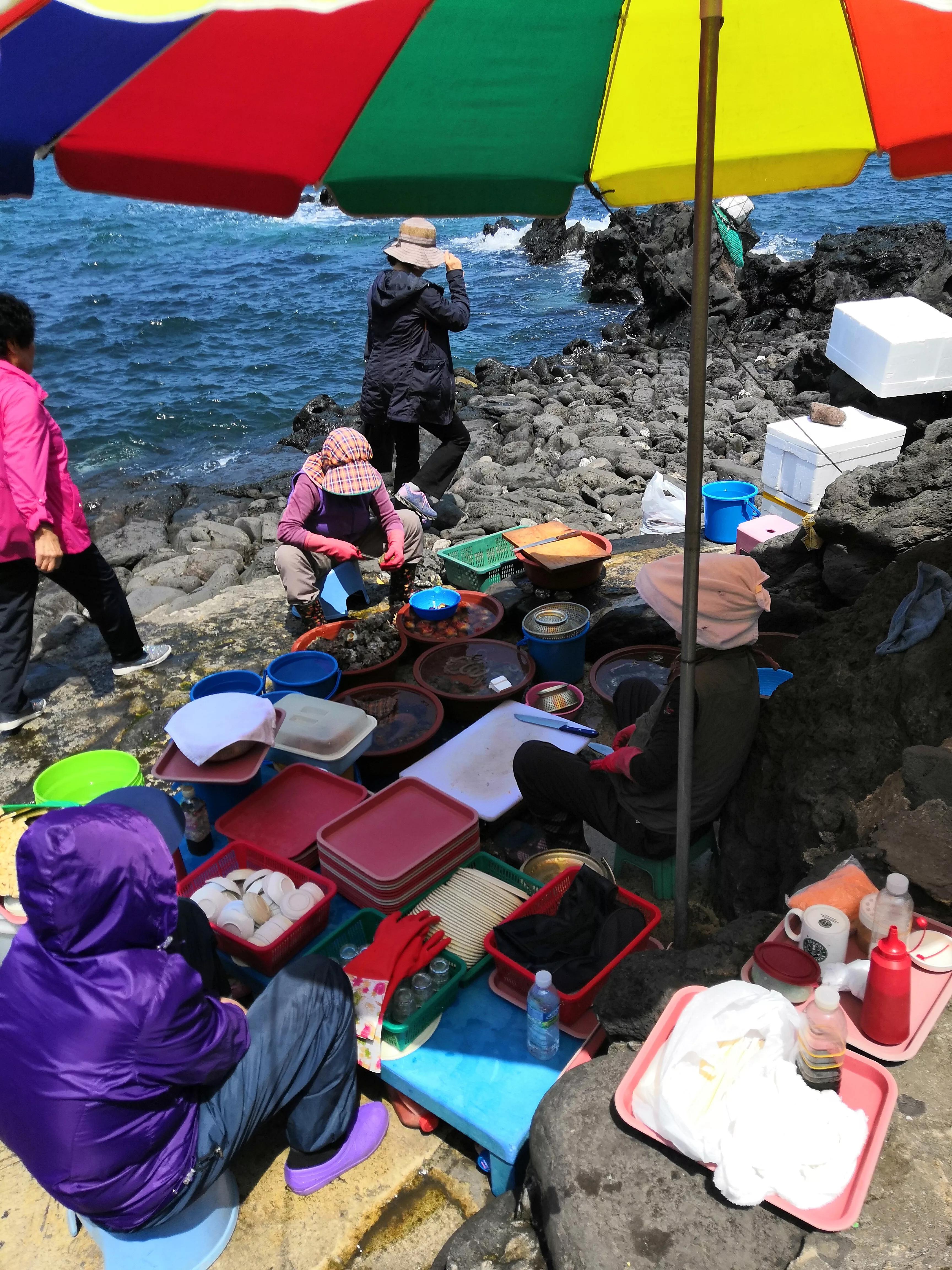 心血来潮去爬山,想去济州岛看海