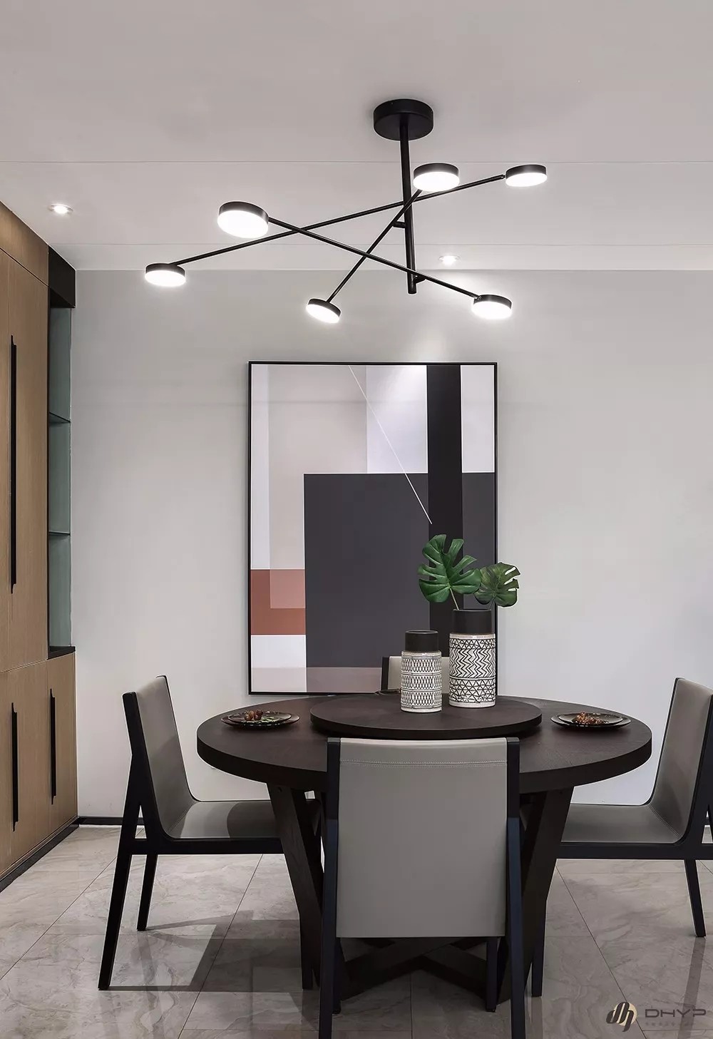 30㎡清欢·简约不失精致的木质温馨家｜东荷逸品空间设计欧模网