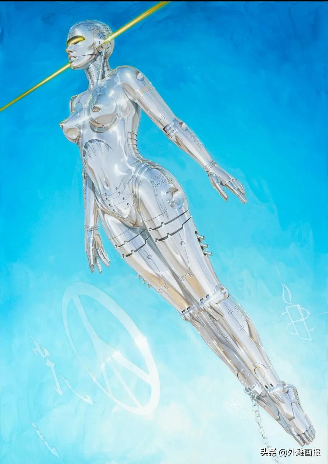 空山基机械姬1:1多少钱,空山基机械姬设计审美意蕴