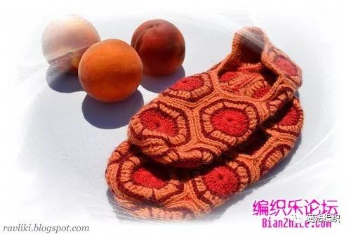 钩针人字拖鞋大全图解,钩针钩拖鞋全部教程