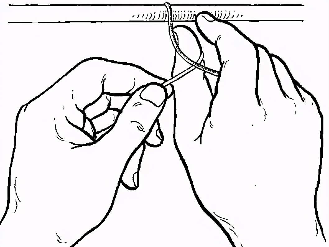 各位看官，右手打结手法还记得吗？