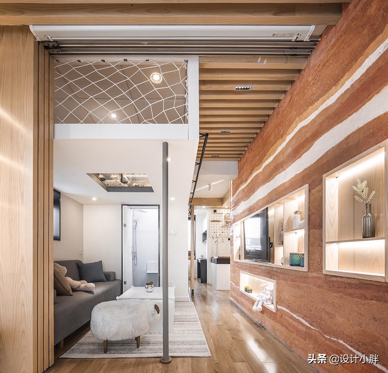 上海不到34㎡的老公房,“翠玲珑”设计,竟容纳祖孙三代五口人