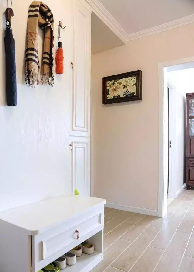 晒刚装好的家,全屋墙面奶咖加白色家具