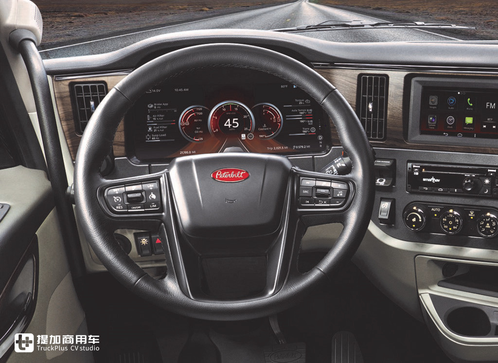 最新款彼得比尔特平头卡车,第一次看见彼得比尔特美式重卡