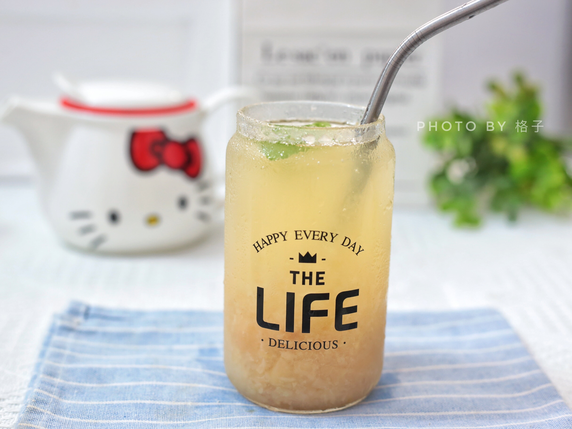 夏天清凉一夏下午茶,夏天的下午茶简单好喝带冰