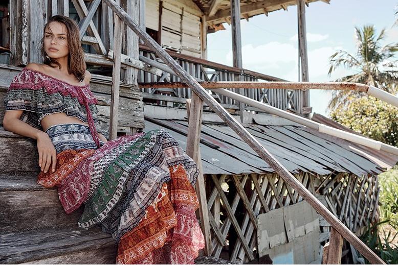 波西米亚风格服装设计图片,夏季女装波西米亚风