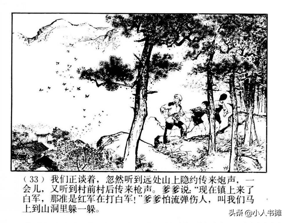 朝阳花-上海人民美术出版社1981陆成法陆小弟绘「上」