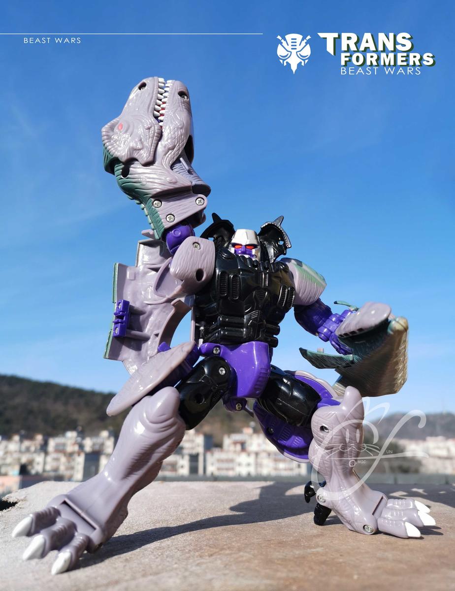 bw金属变体霸王龙威震天,变形金刚bwvs01测评