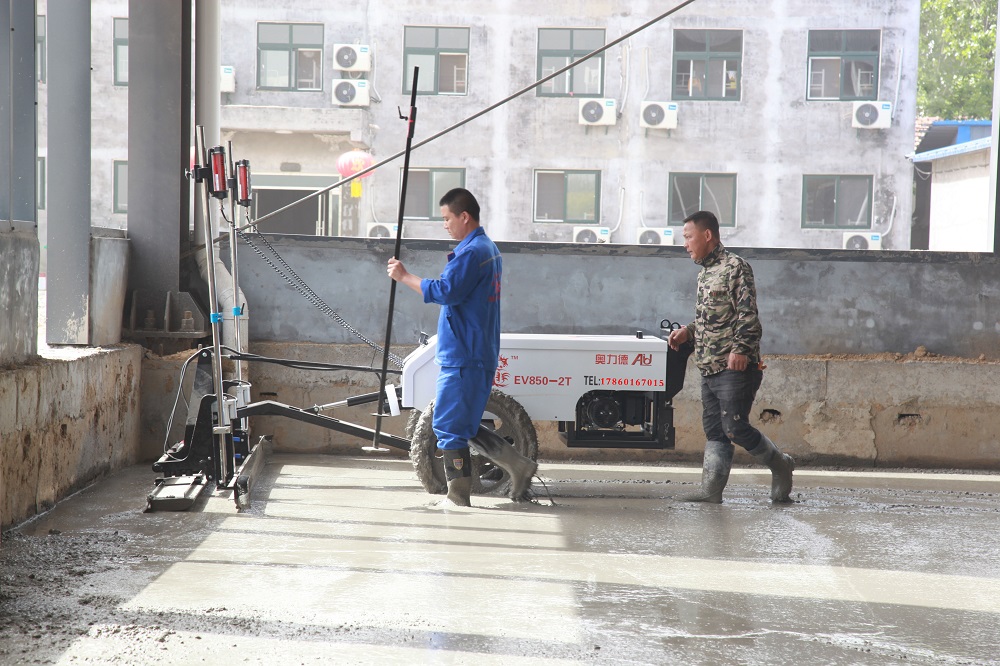 激光整平机打坡操作教程,激光整平机使用操作步骤及打坡度