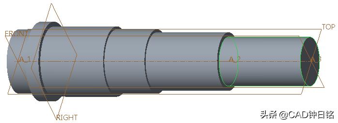 proe阶梯轴,creoproe阶梯轴怎么设计