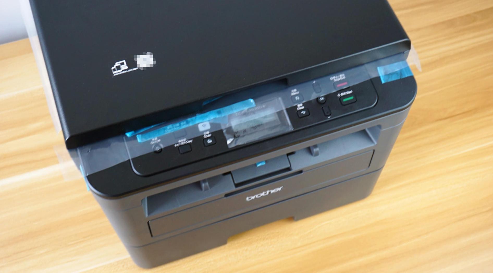 兄弟DCP-L2535DW激光打印机上手体验：这省钱能力爱了