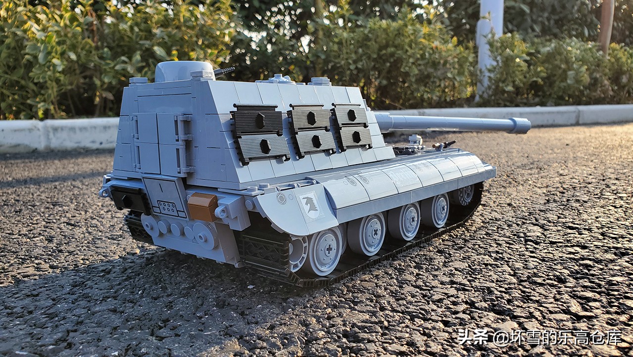 cobi积木虎式坦克拼装视频,cobi积木雪地豹式坦克