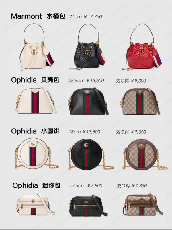 2分钟9张图看完Gucci古驰8大经典款合集