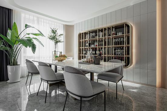 点石现代轻奢装修效果图,点石装饰怎么样