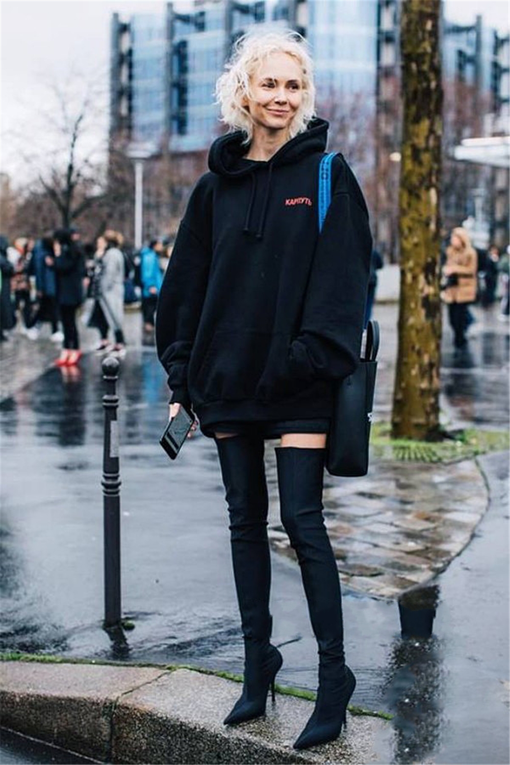 马丁靴加宽加肥厚底,马丁靴中筒靴洋气又高级