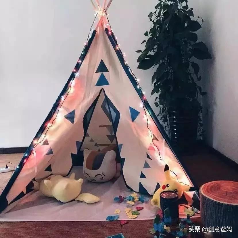 孩子值得拥有一顶童话帐篷，最美的阅读，配最像童话的“地方”