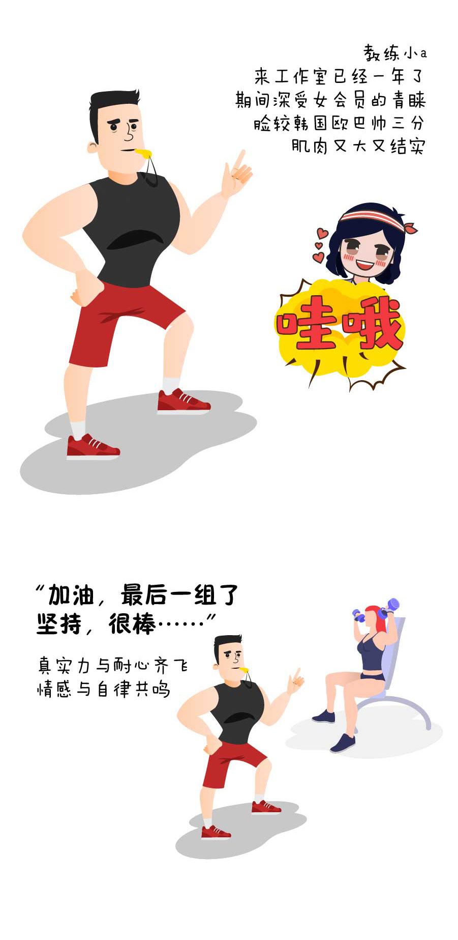 作为健身教练需要具备什么条件,健身教练如何与女会员聊天